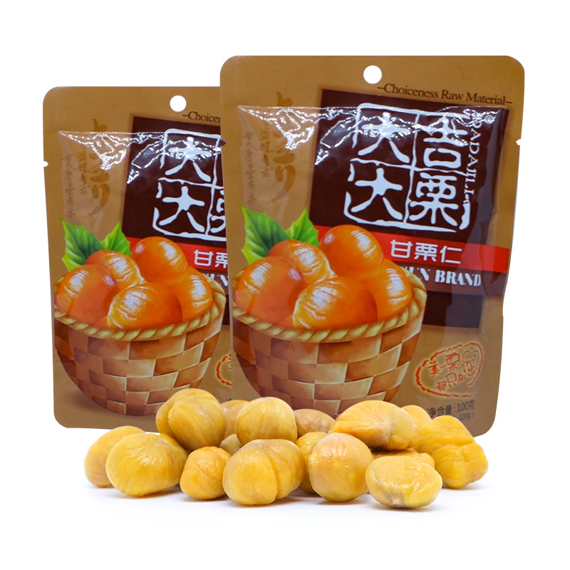changli factory price cooked chestnut soft healthy snacks wholesale chestnut soft healthy snacks