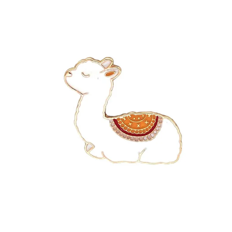 Hot Sale Custom  American Camel Enamel Gold Plated Zinc Alloy Metal Crafts Lapel Pin For Gift