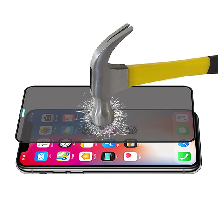 
Anti Privacy Protective Film Supplier in China Privacy Anti Spy Screen Protector For iPhone 11 Tempered Glass 
