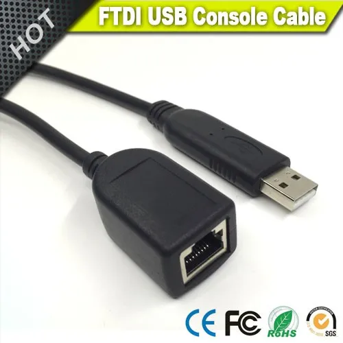 12ft USB Rs232 - Rj45 Adapter for Cisc0 Router Console Cable