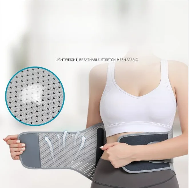 Adjustable Lumbar Support For Pain Relief Of Back/Lumbar/Waist With Spring Stabilizer