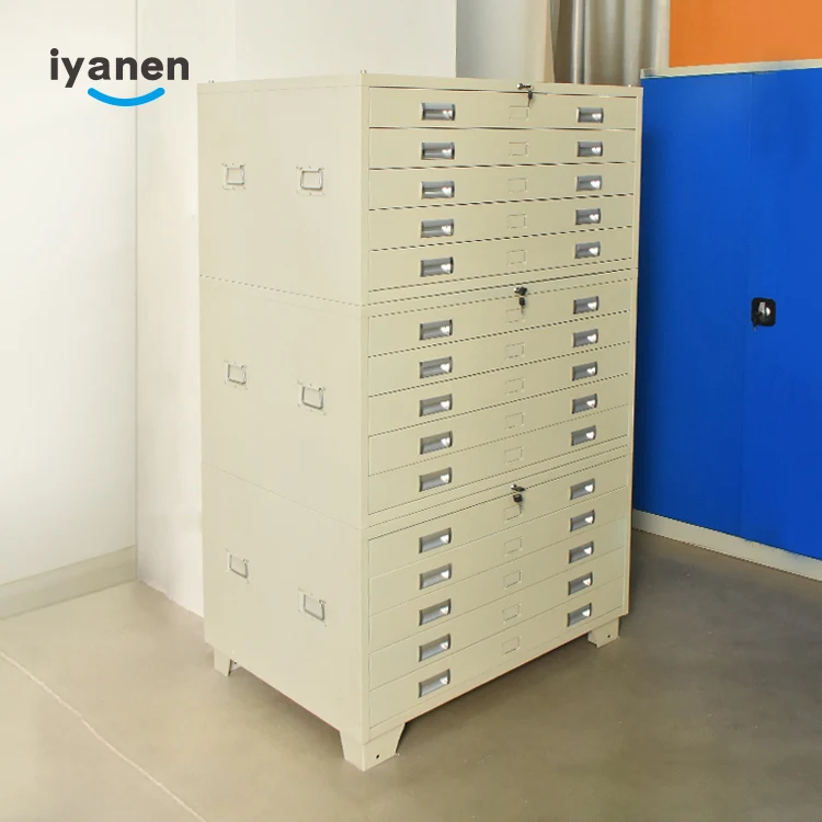 IYANEN a1 a0, шкафы для хранения чертежей, металлические шкафы, стальная схема, художественная плоская карта, шкаф для файлов