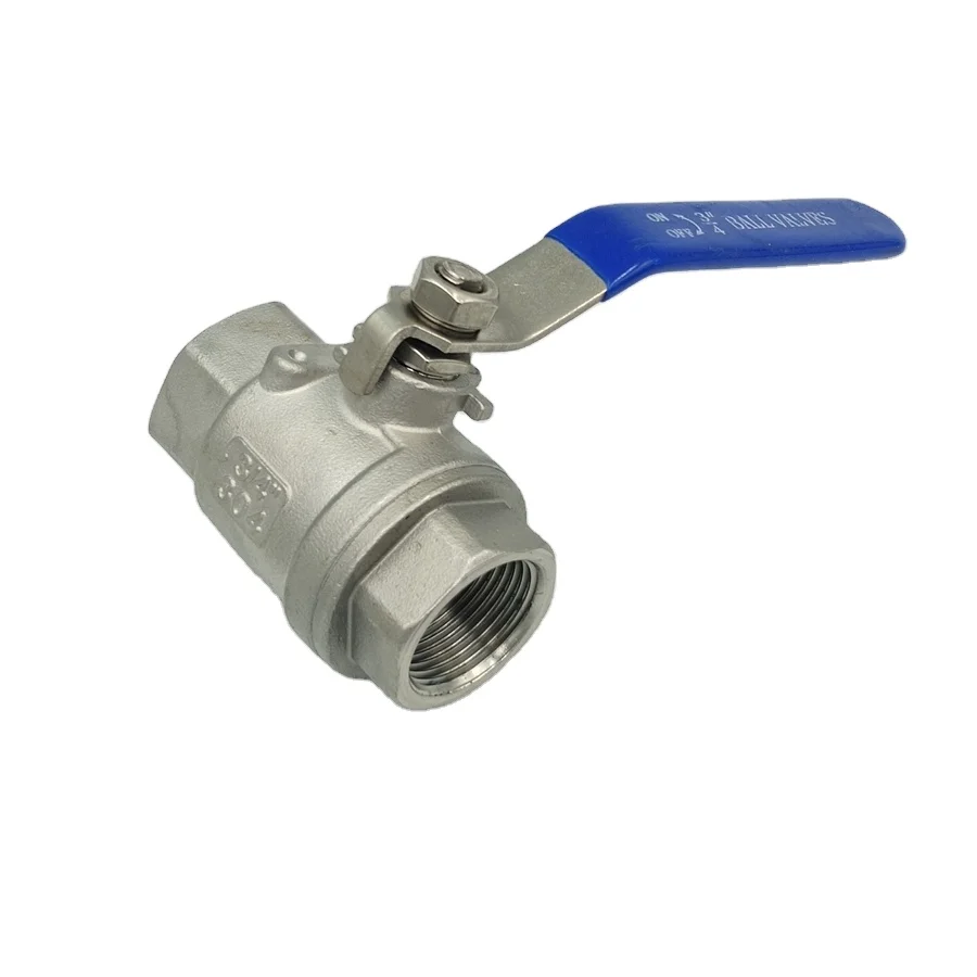BSP 1000 WOG SS304 1/2 Inch Stainless Steel Full Port Forged Heavy Duty Ball Valve