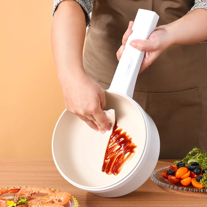 Yuedisi Multi-Function 20cm Electric Milk Soup Boiling Pot Electric Cooker with Steaming For Household