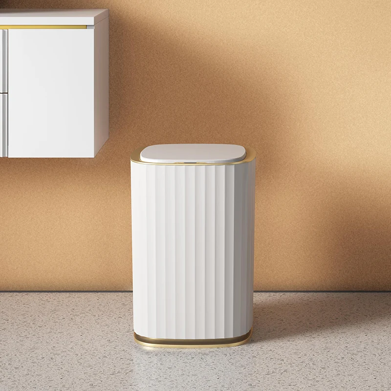 Best-Selling 15L ABS Plastic Compression Kitchen Sensor Trash Can Smart Indoor/Outdoor/Bedroom High Quality Factory Price