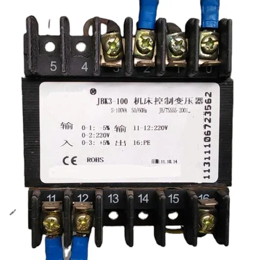 Single phase isolation control transformer JCY5-700VA 380v110v12v  customized voltage machine controlled transformer