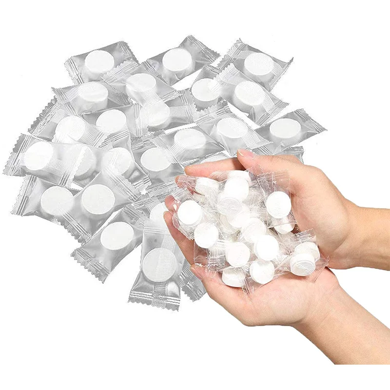 High Quality Coin Tissue Facial Towal Compressed Disposable Nonwoven Cleansing Face Towel Hand Cotton Tacial Towels