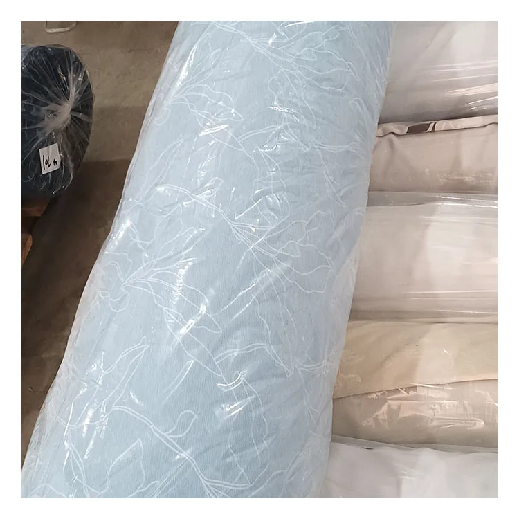 Fabric Clearance Polyester Jacquard Blackout Fabric Stock Linen Sofa textile Bedroom for Curtain