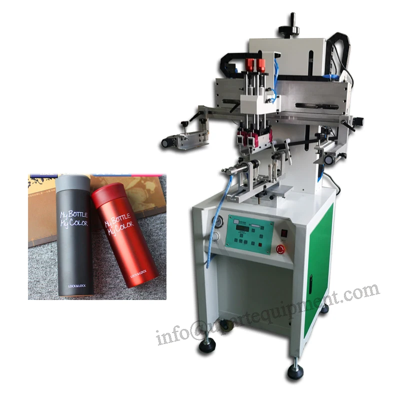 Automatic Coffee Cups Screen Printing Machine Plastic Bottles Screen Printer Silicon wristband Printing Machine price