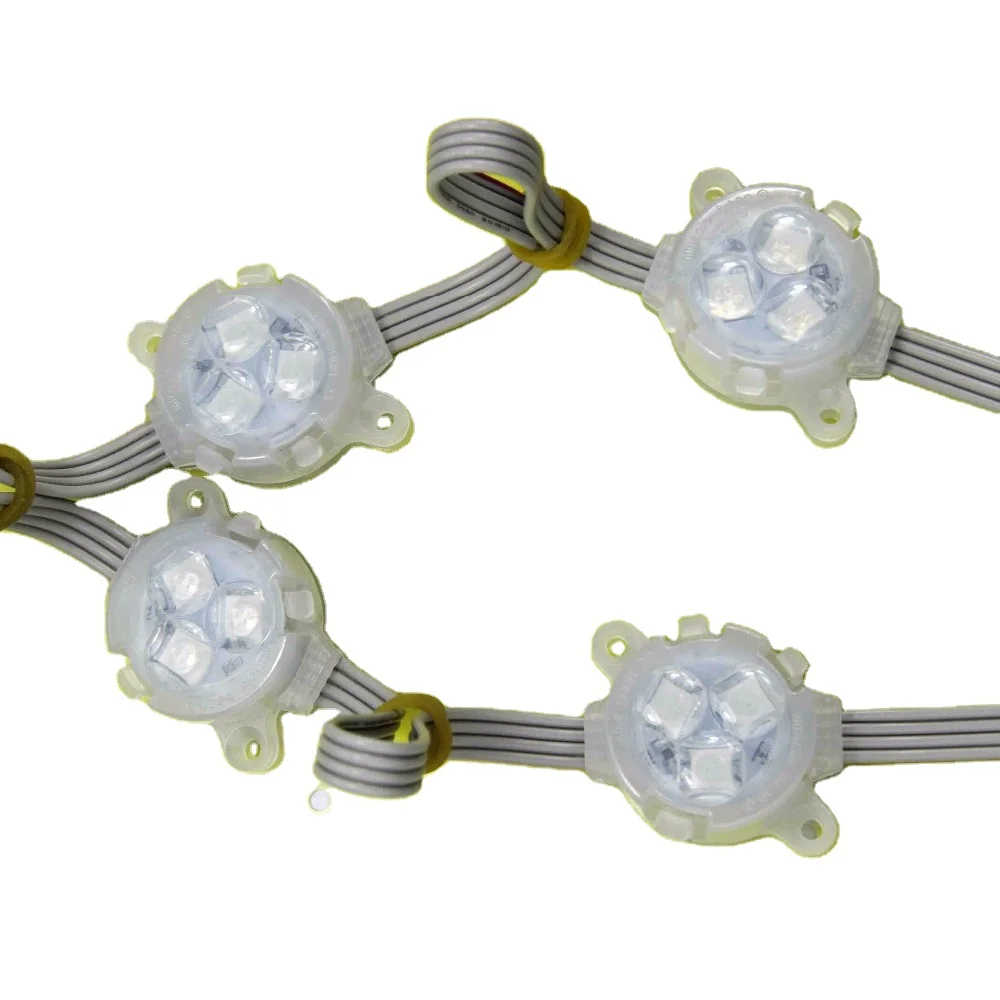 12V 30mm led pixel poi DMX rgb rgbw led pixel point light 3535 smd waterproof for outdoor decorate