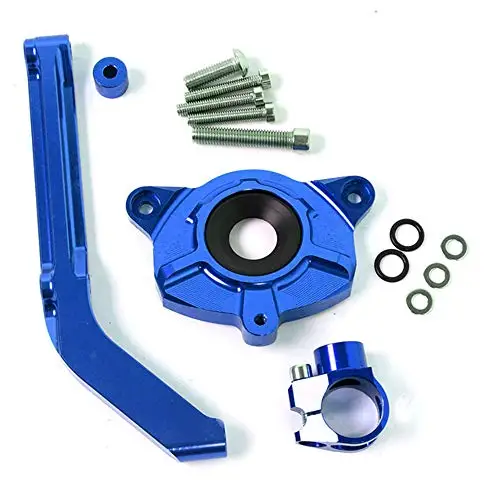 REALZION Motorcycle 6063-T6 Billet Aluminum Steering Damper Mounting Bracket For KAWASAKI Z1000 ABS 2014 2015 2016 2017