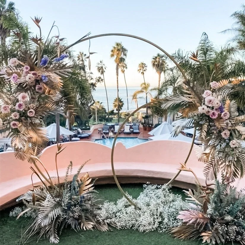 Large Bulk Floral Arch Wedding Round Square Strong Metal Flower Rack Arch Stand DIY Wedding Garden Arch