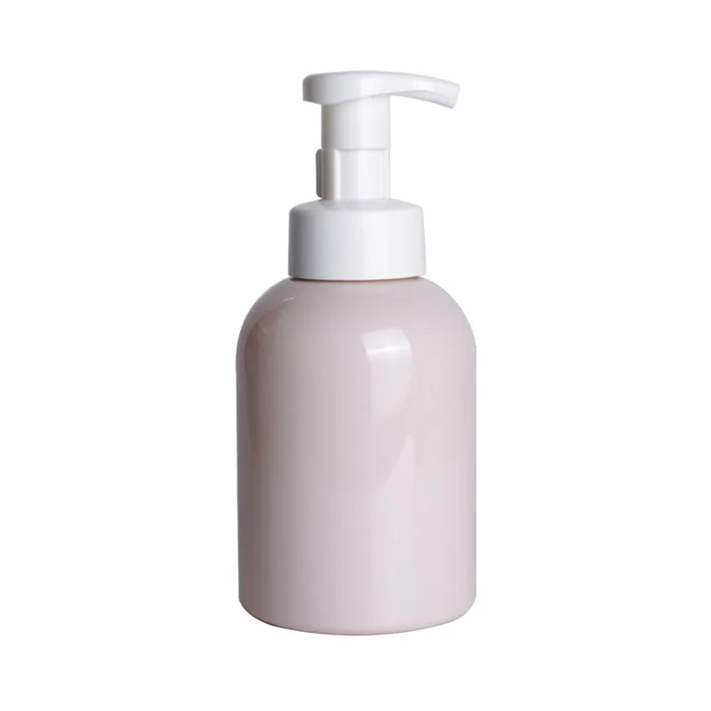 Manufacturer wholesale 500ml PET Empty PET Plastic Cosmetic Hand Soap Foam Pump Bottles Foaming hand Mousse Refillable Bottle