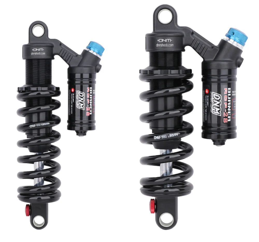 RisunMotor Ebike Rear Shock DNM RCP-2S Downhill Mountain eBike Air Rear Shock 190mm 200mm 210mm 220mm 240mm 265mm shock absorber