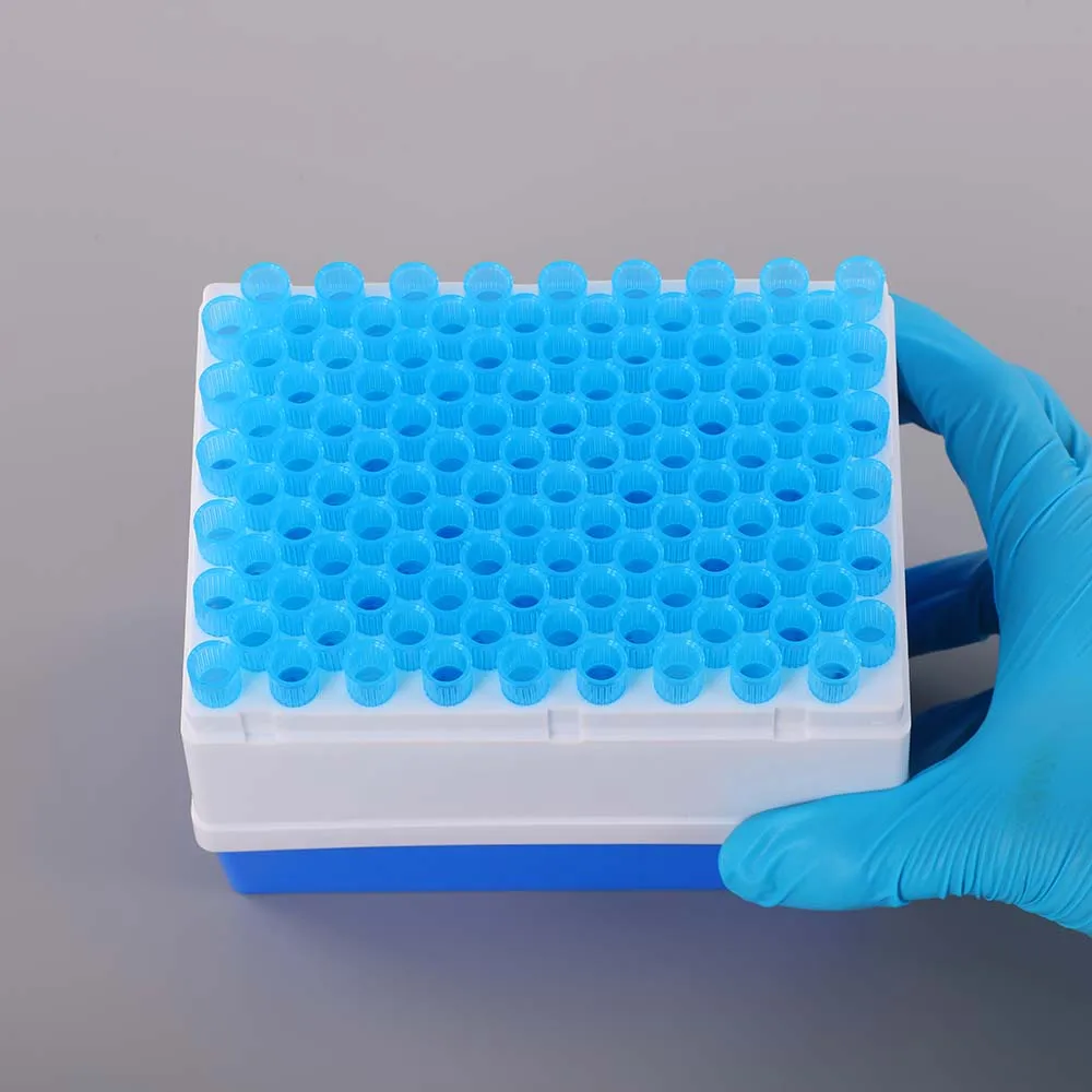 Laboratory Transparent 108 Wells Dnase Rnase Free Automation Pipette Tip Suitable For DYNEX