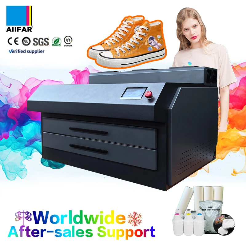 AIIFAR Fully Automatic Double Layer DTF Dryer Oven New Multifunctional A3/A4 Print Leader Curing Pigment Manufacturing Vendor