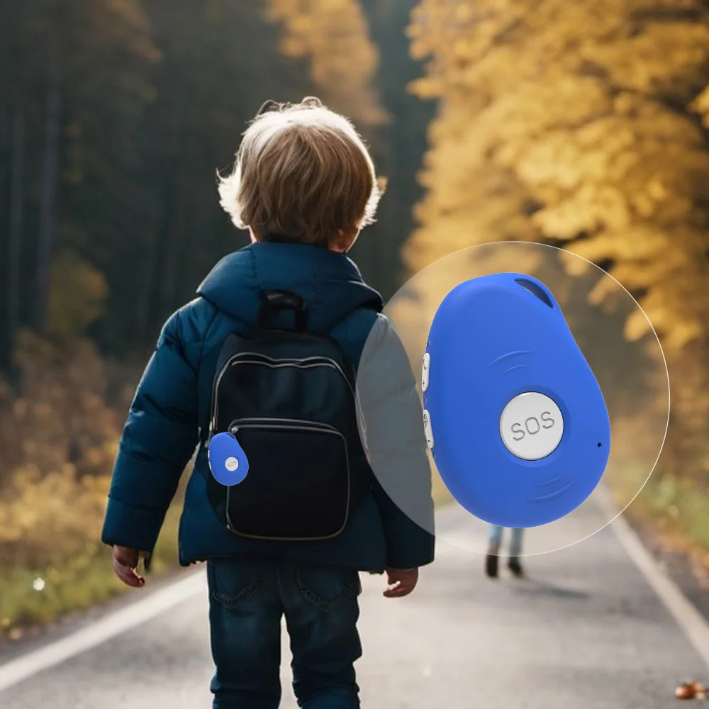 Eview EV-07B Waterproof IPX7 GPS Tracker Kids 4G Child Locator SOS Function GSM/WiFi Positioning PC Track View Factory Best Buy