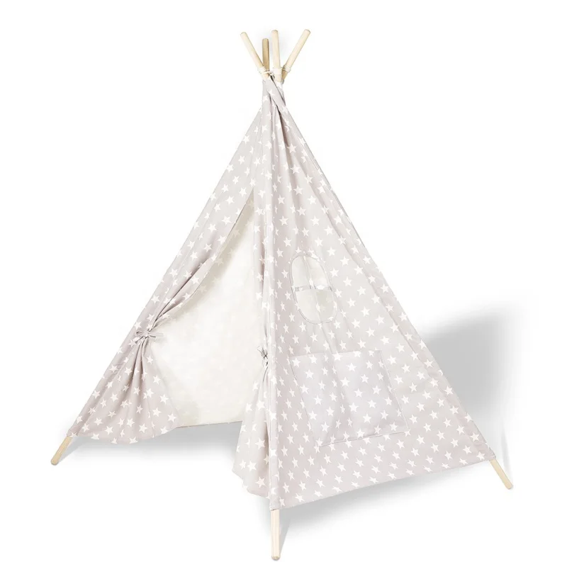 Teepee Kid Tent  with Window & Carrying Bag  Tent House Kids