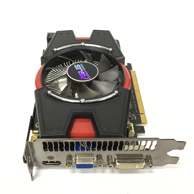 Видеокарта Gtx 550 ti 1 ГБ бит по хорошей цене высокочастотная игровая Карта