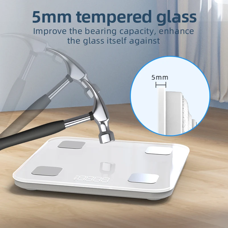 Build Your Brand: OEM/ODM Bluetooth Body Fat Scale for smart scale Health Tracking