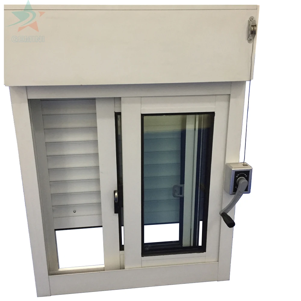 High Quality Upvc Roller Shutter Sliding Window Security Shutter