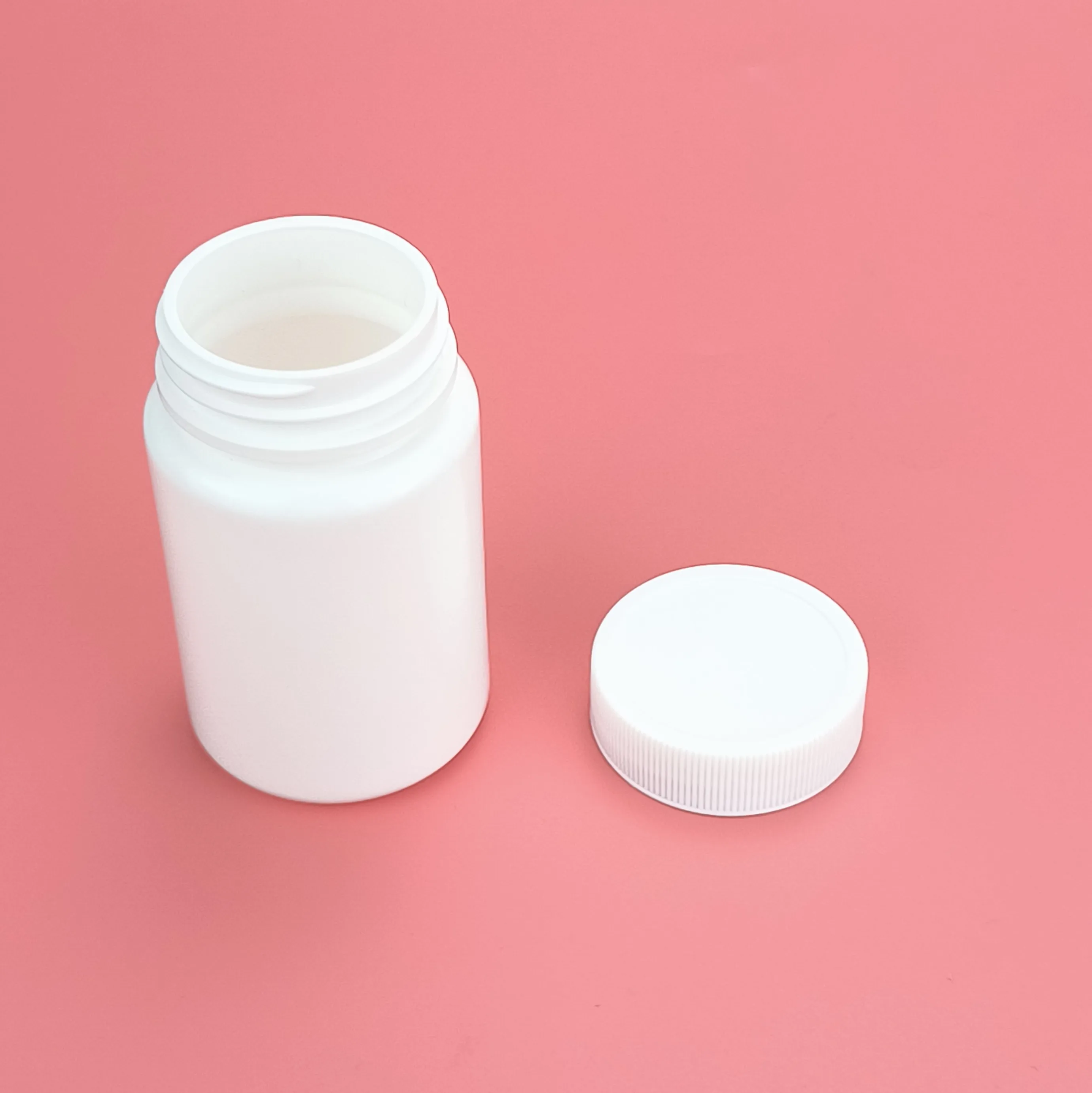 80ml 80cc HDPE Plastic Solid Tablet Vitamin Capsule Powder Holder Medicine Pill Bottle With Seal