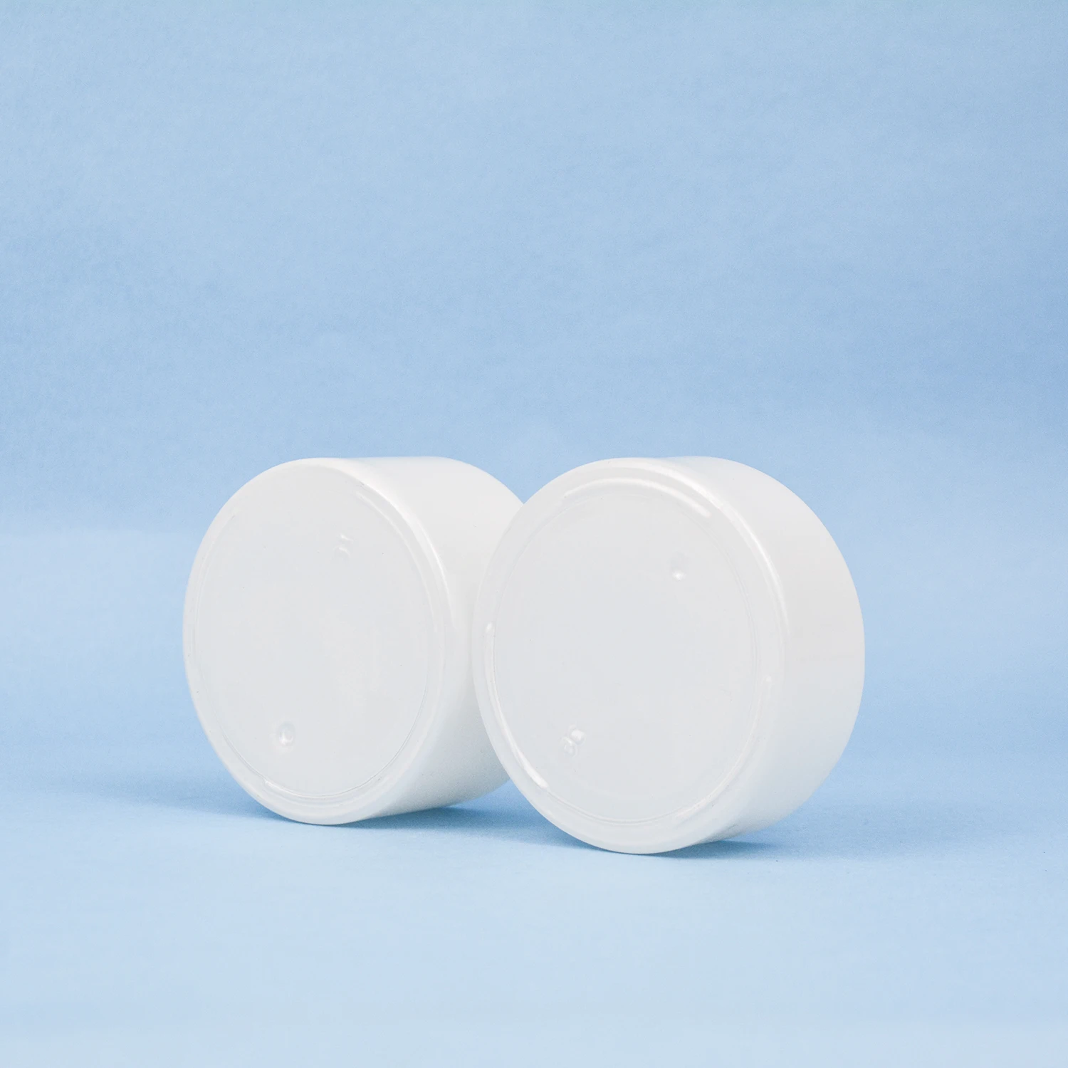 Wholesale Thick Bottom 30G 50G Unique Stone Shape Glass Bottle Empty Jar Cream Packaging Glass Jars with Lids Glass Cosmetic Jar