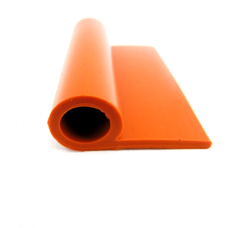 Double E-type silicone rubber sealing strip for color oven and steamer