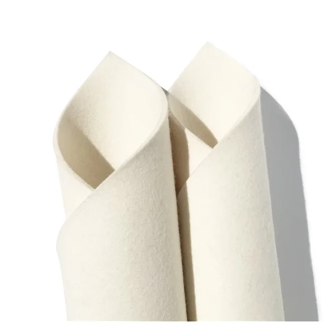 Pure Wool Felt Fabric 1m*1m Absorbent Waterproof Wool Sheets for Shoes Lining Agriculture & Dyed Nonwoven Material