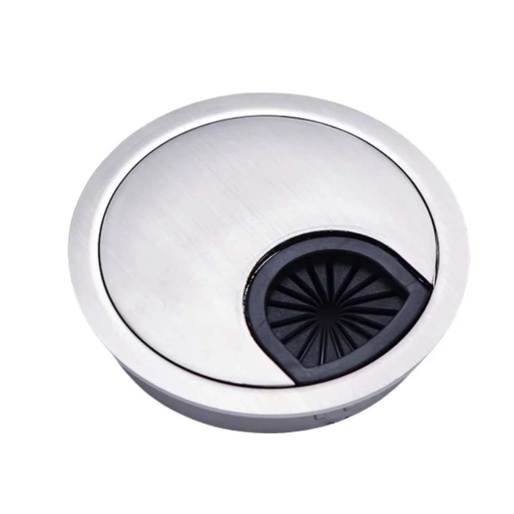 Precision Manufacturing Classic Circular Wire Box High-Quality Material Office Desk Wire Box