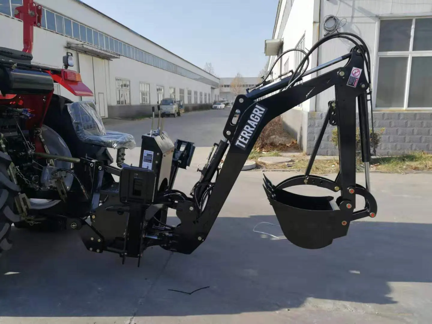 Lw Series Lw-6 -12 Backhoe Excavator /mini tractor backhoe loader for 12-180HP Agricultural Wheel Farm Garden Tractor