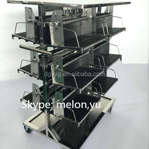 Антистатическая тележка для электростатических печатных плат ESD SMT