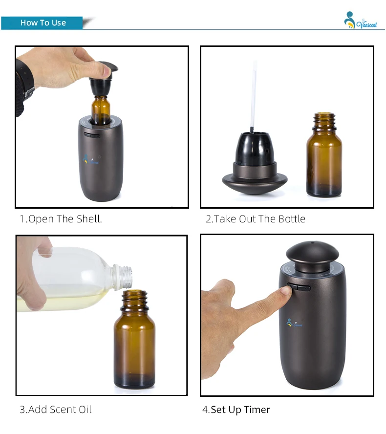 Mini home car small conference room aromatic olfativo sprayer aromatic olfativo purifier aromatic olfativo freshener