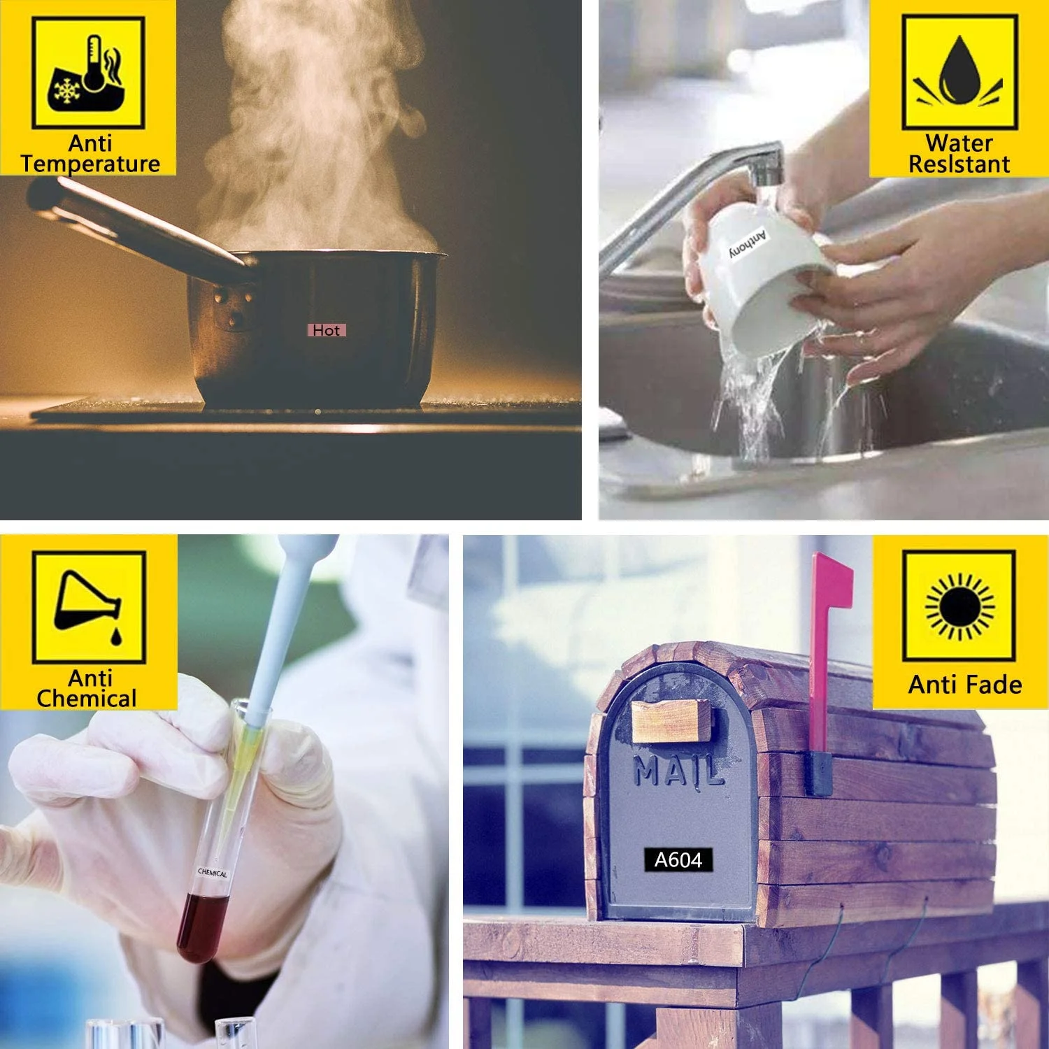 Compatible Tzs251 Brother Label Printer Tze-s251  Black On White tze tape 24mm Strong Adhesive Label Tape For tzes251 brother