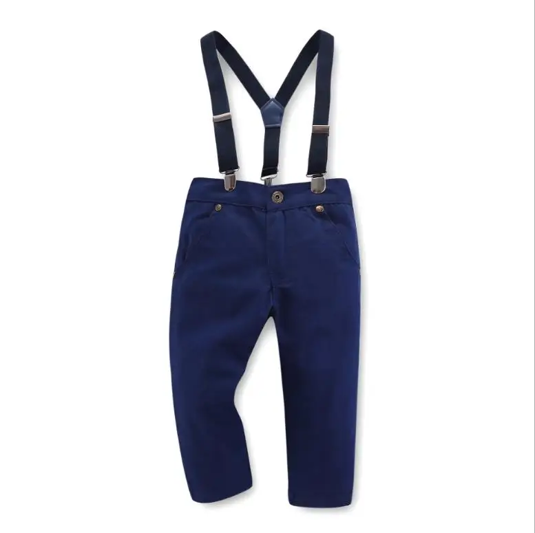 
WSG17 fashion kid boys clothes Long sleeve shirt + Pants casual Children baby boy clothing sets 