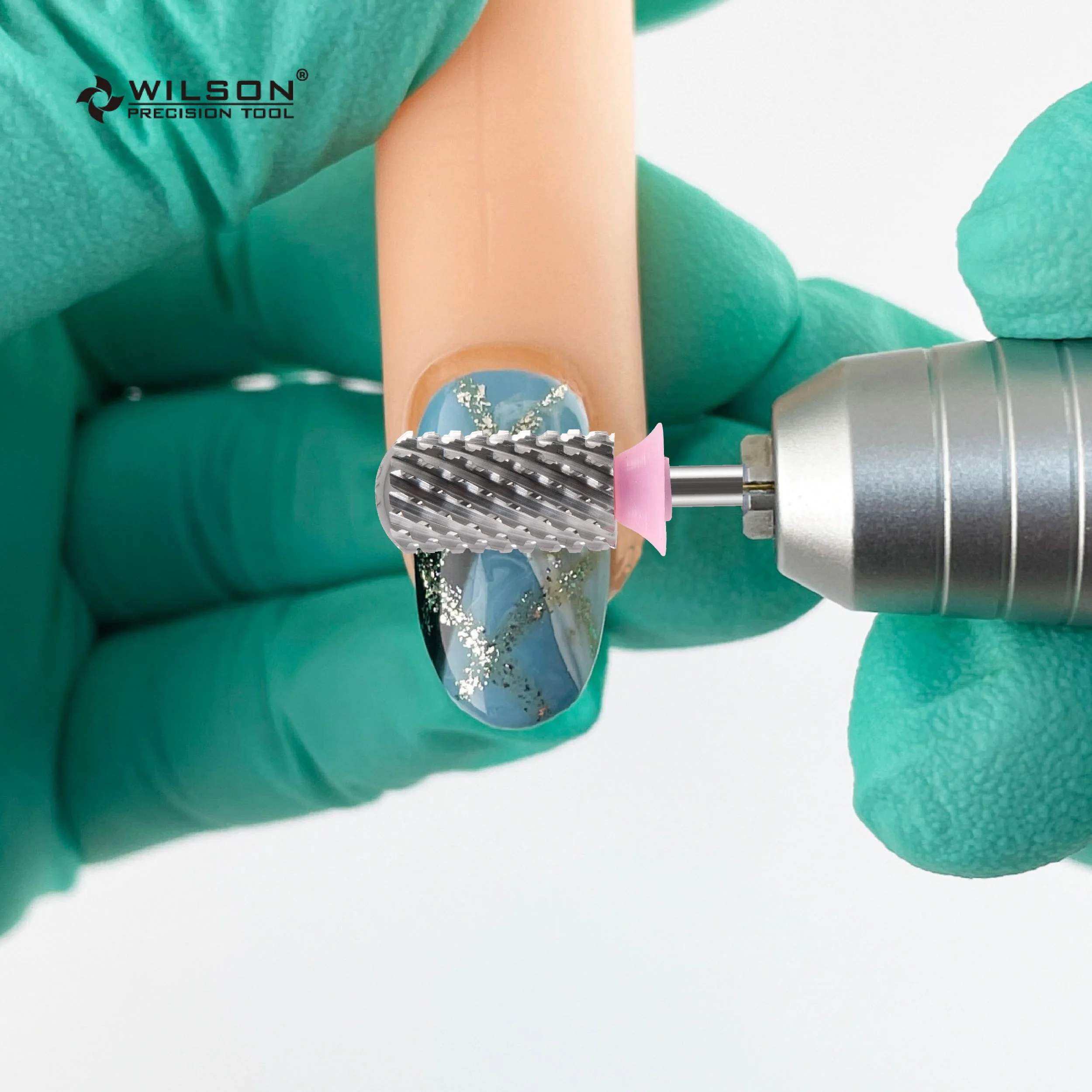 Large Smooth Barrel Bit Pro (Pro Cut) Professional Barrel shape Nail Polish Tool More Polishing Area Tungsten Carbide Nail Drill