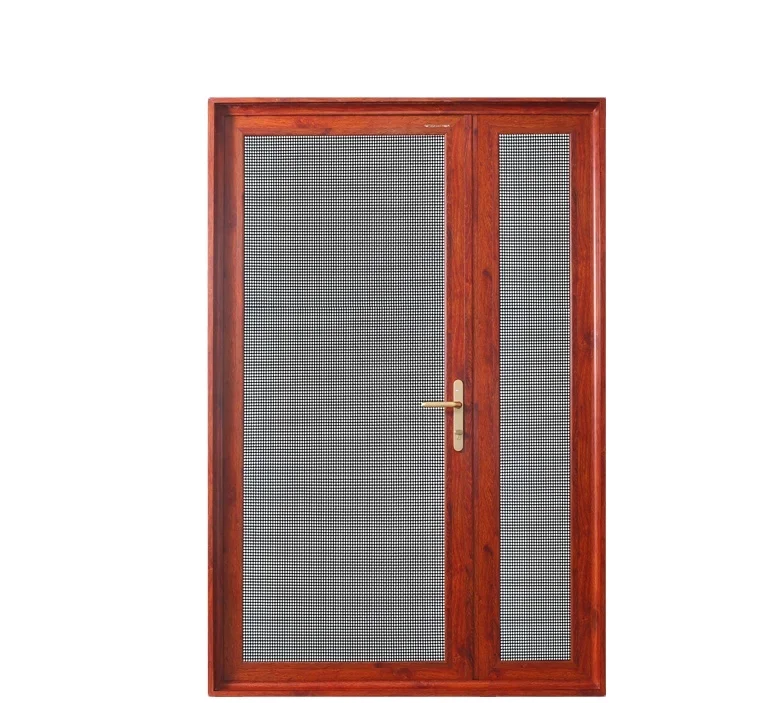 security screen door & window aluminum frame anti theft burglar proof casement window swing door screen stainless steel mesh