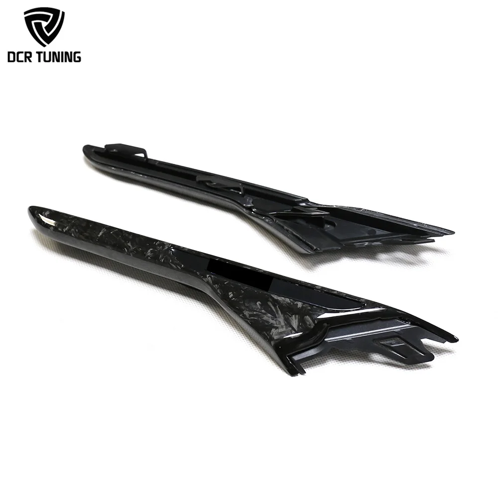 Forged Carbon Fiber Fender Trim for BMW F90 M5 Carbon Side Air Vents Replacement Grille Clip-on 2018+