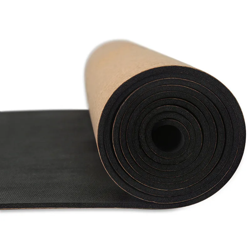wholesale non-slip rubber charcoal round edge organic eco friendly 2 inch thick oval align caucho natural pu eco yoga mat
