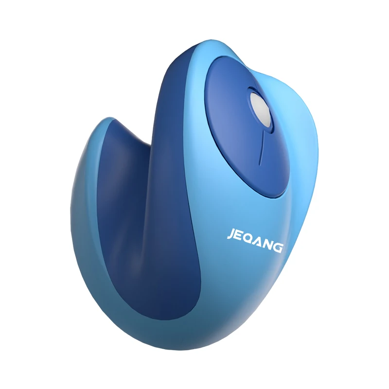 Новинка эргономичная Беспроводная игровая мышь Jeqang 2 4 ГГц + Bluetooth USB-интерфейс перезаряжаемый мини