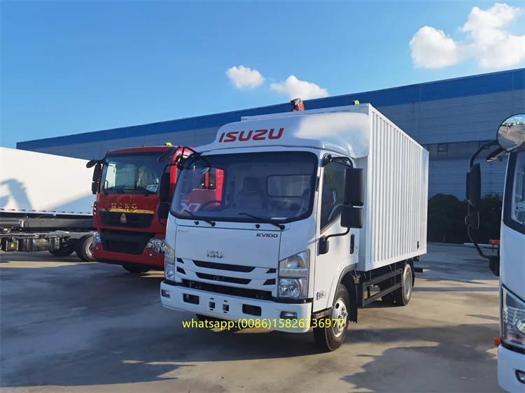 lSUZU Japan 4m 5m transport truck small Japan 6ton 5ton cargo van truck