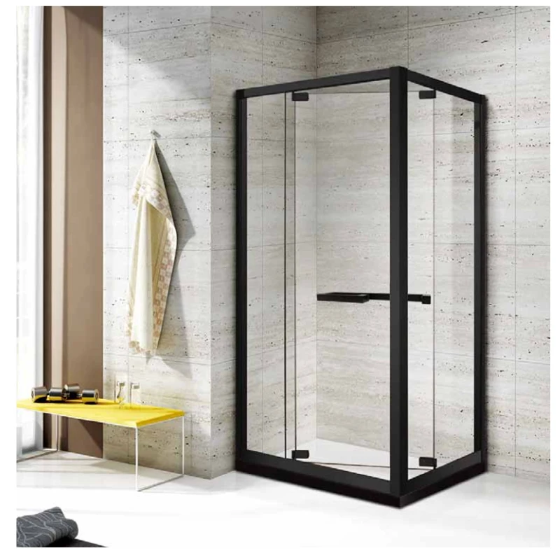 8mm Bathroom Shower Double Sliding Door Bathroom Glass