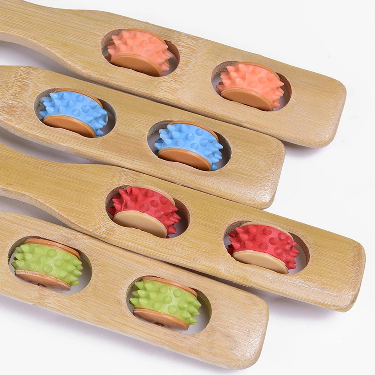 Чесалка для спины из натурального бамбука длиной 18 дюймов