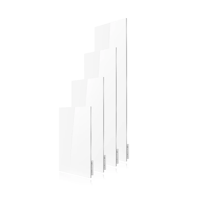 600W Glass surface infared panel heater with Wifi Control Living Room Wall Mounted Home Electric heater