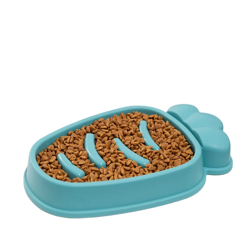 Manufacturer Wholesale Multi-colors Design Slow Feeder Pet Dog Bowls plastic dog treat dispenser