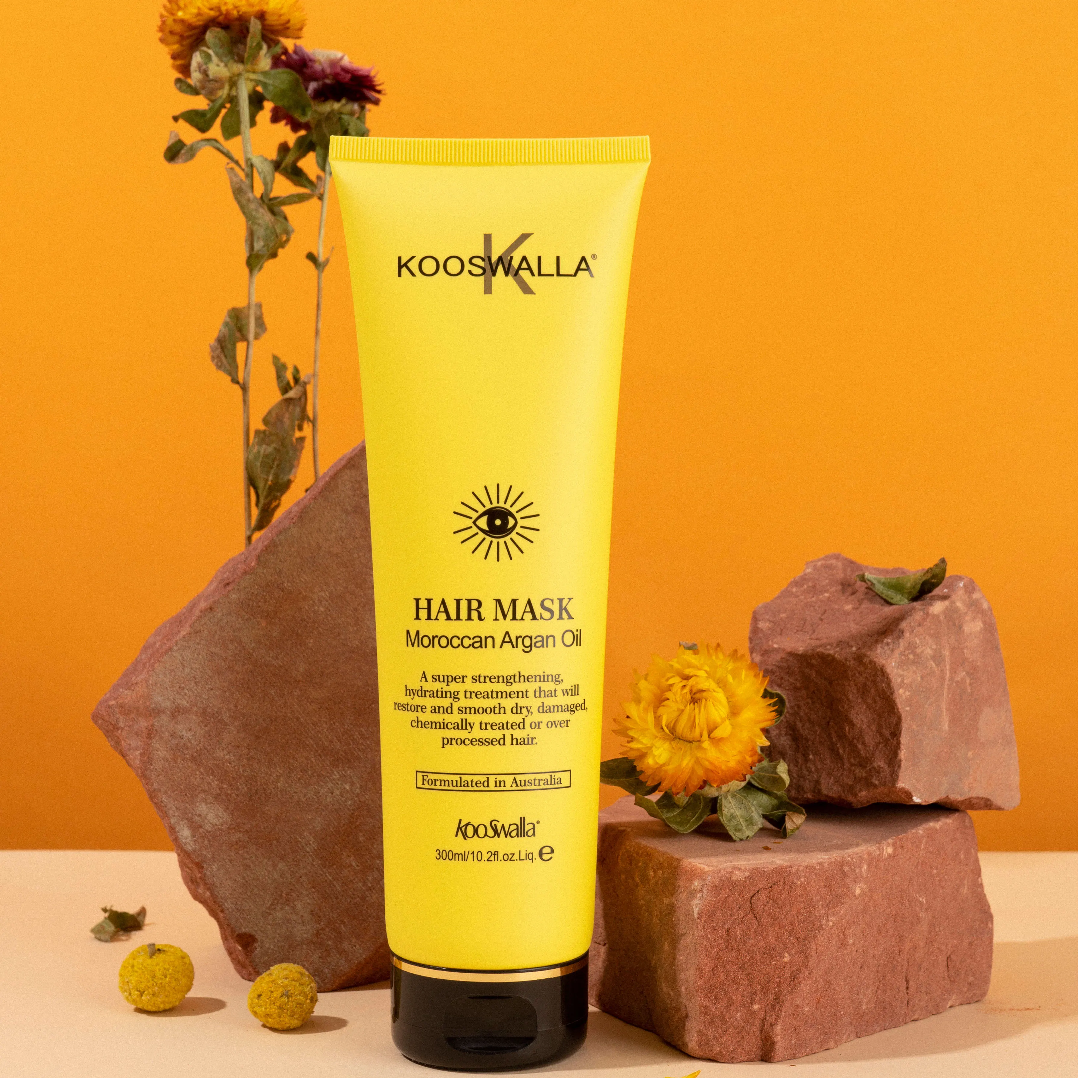 Private Label Professional Herbal And 100% Natural Cruelty Free Hydrating Nourishing Argan Oil Hair Mask For Dry Hair