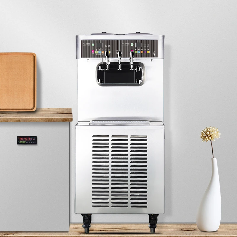 PASMO S520F a commercial italian frozen yogurt soft serve ice cream maker making snack machine for ice cream
