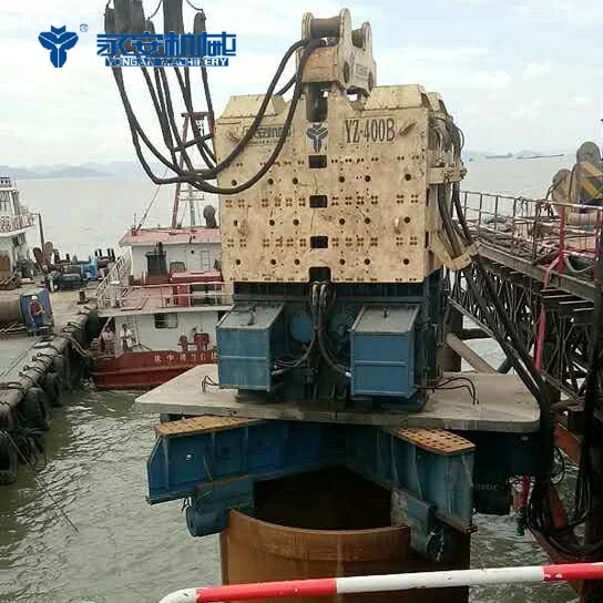 YZ400 Big Hydraulic Vibratory Hammers ,hydraulic piling hammers, piling machine for sale