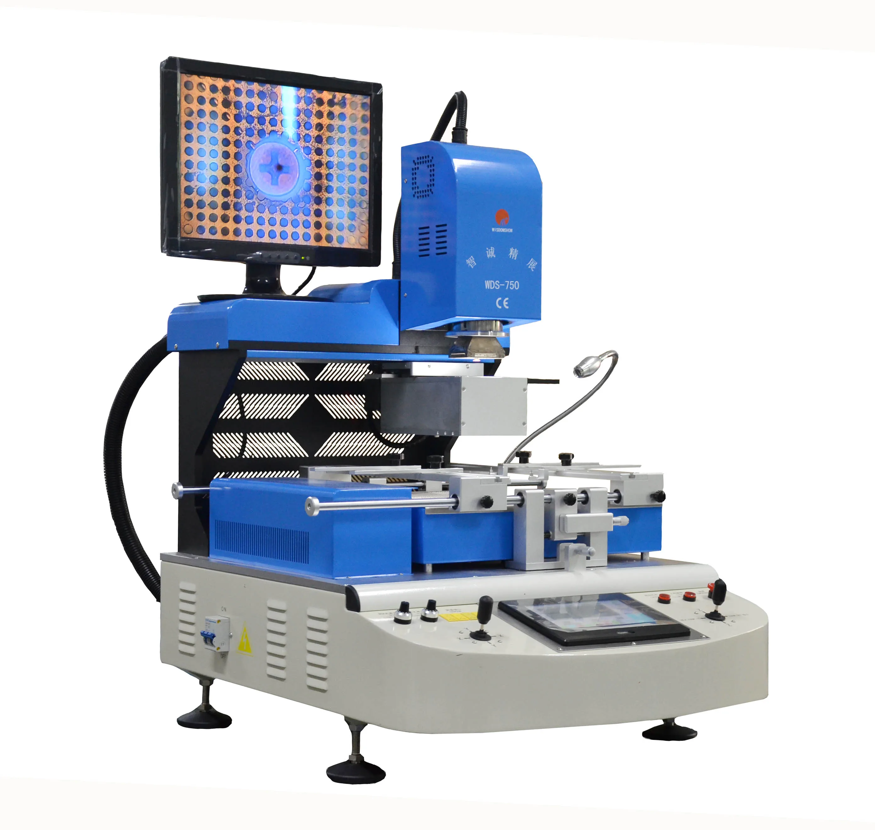 Машина для реболлинга WDS750, автоматическая машина для переделки BGA, оборудование для ремонта материнских плат для ремонта светодиодов мобильных телефонов, ноутбуков