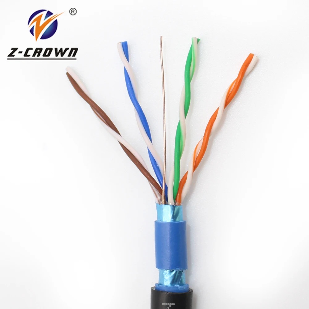 100% Copper lan cmr 1000ft computer data compare cat5 cat5e and suppliers cat6 sftp network RJ45 Cable